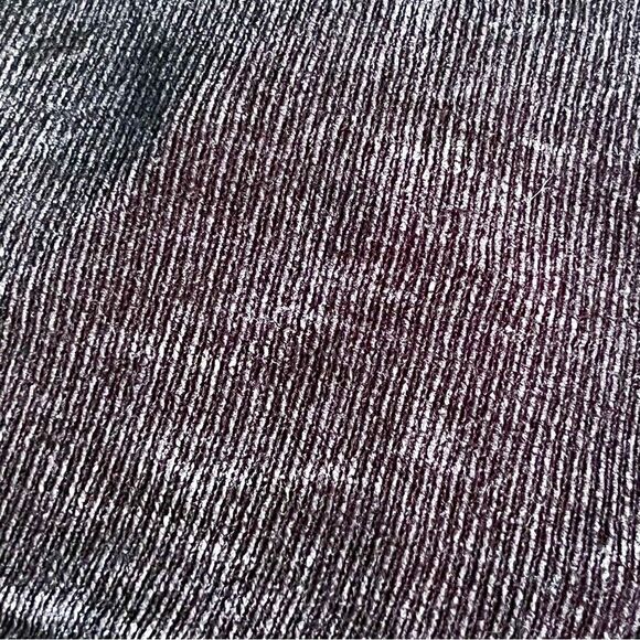 TIBI Summer Terry Crewneck Sweatshirt Women’s Size S Navy Ribbed Casual Top - Picture 8 of 10